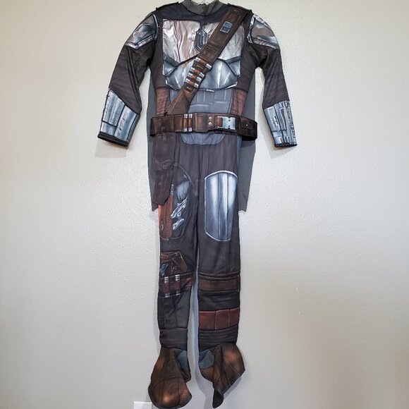 Star Wars The Mandalorian Costume Youth Size Large - Picture 4 of 9